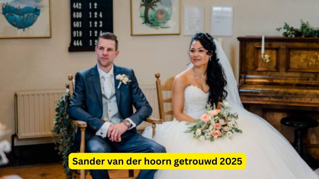 Sander van der hoorn getrouwd Sander van der hoorn getrouwd