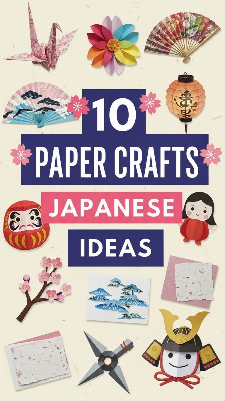 10 Paper Crafts Japanese Ideas