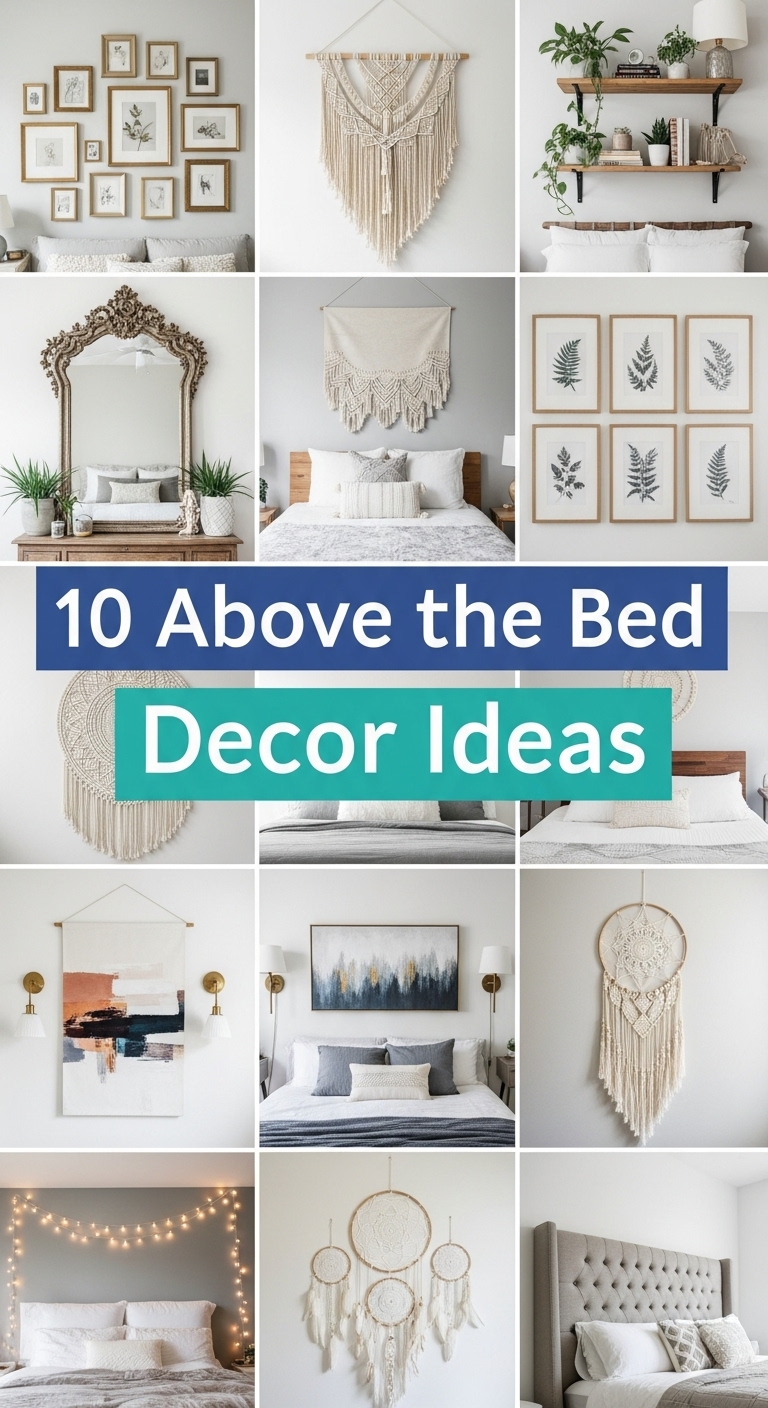 10 Above the Bed Decor Ideas
