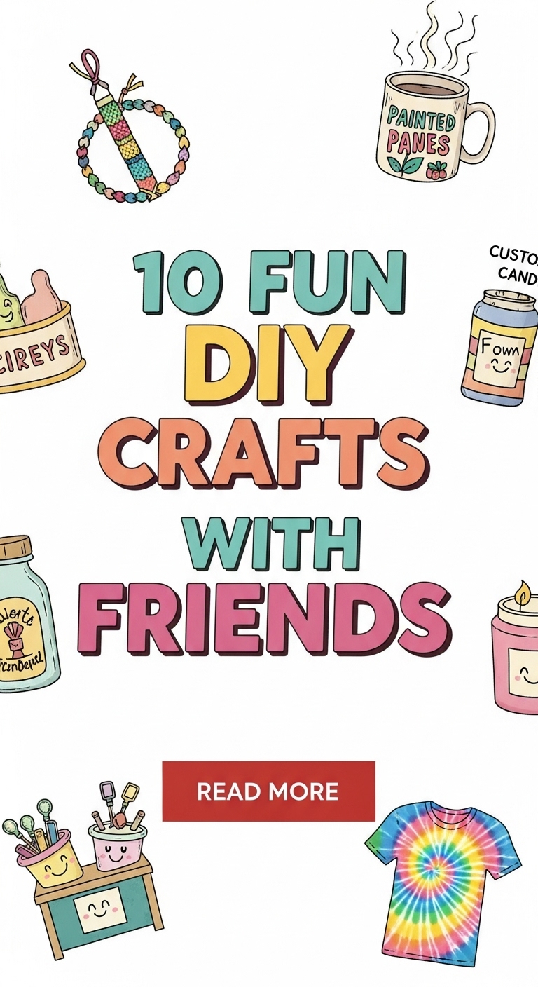 10 Fun DIY Crafts with Friends