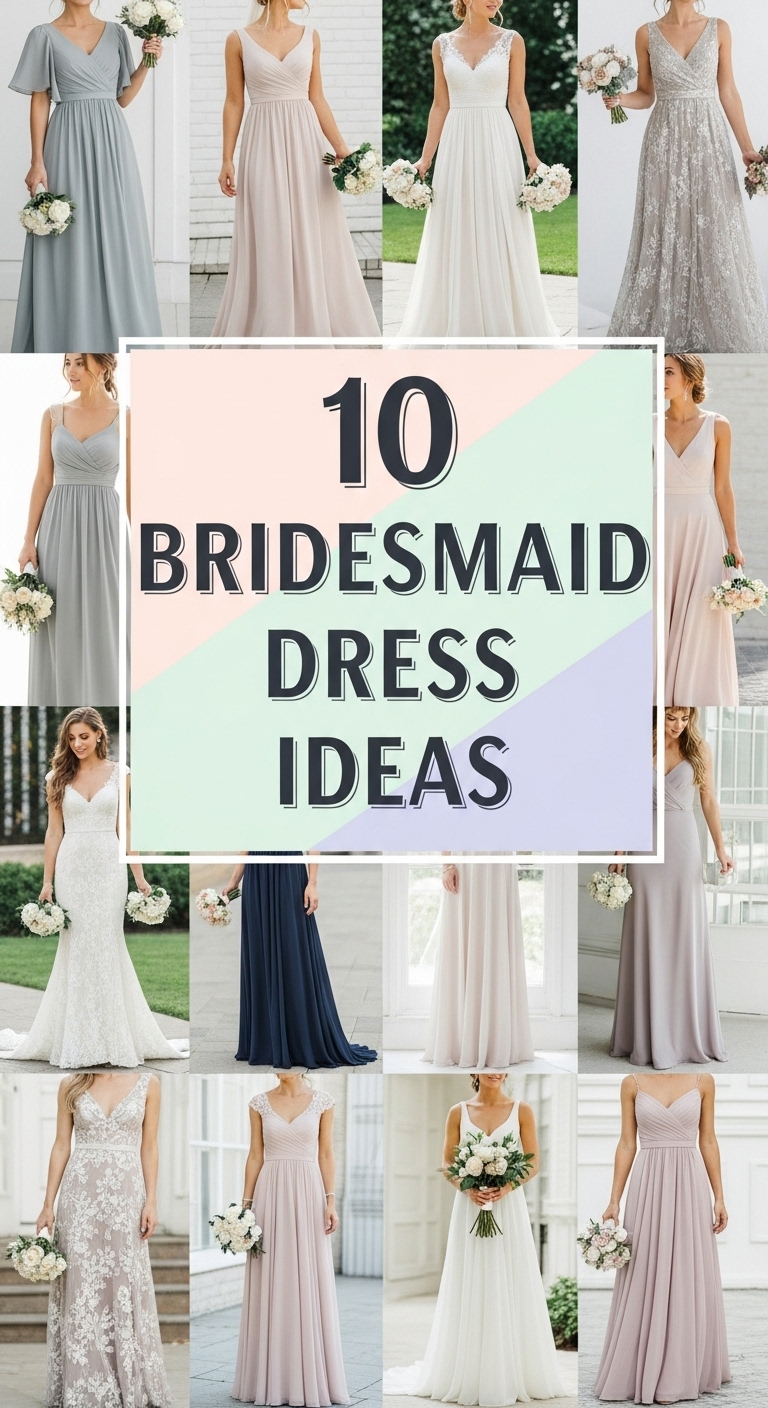 10 Bridesmaid Dress Ideas