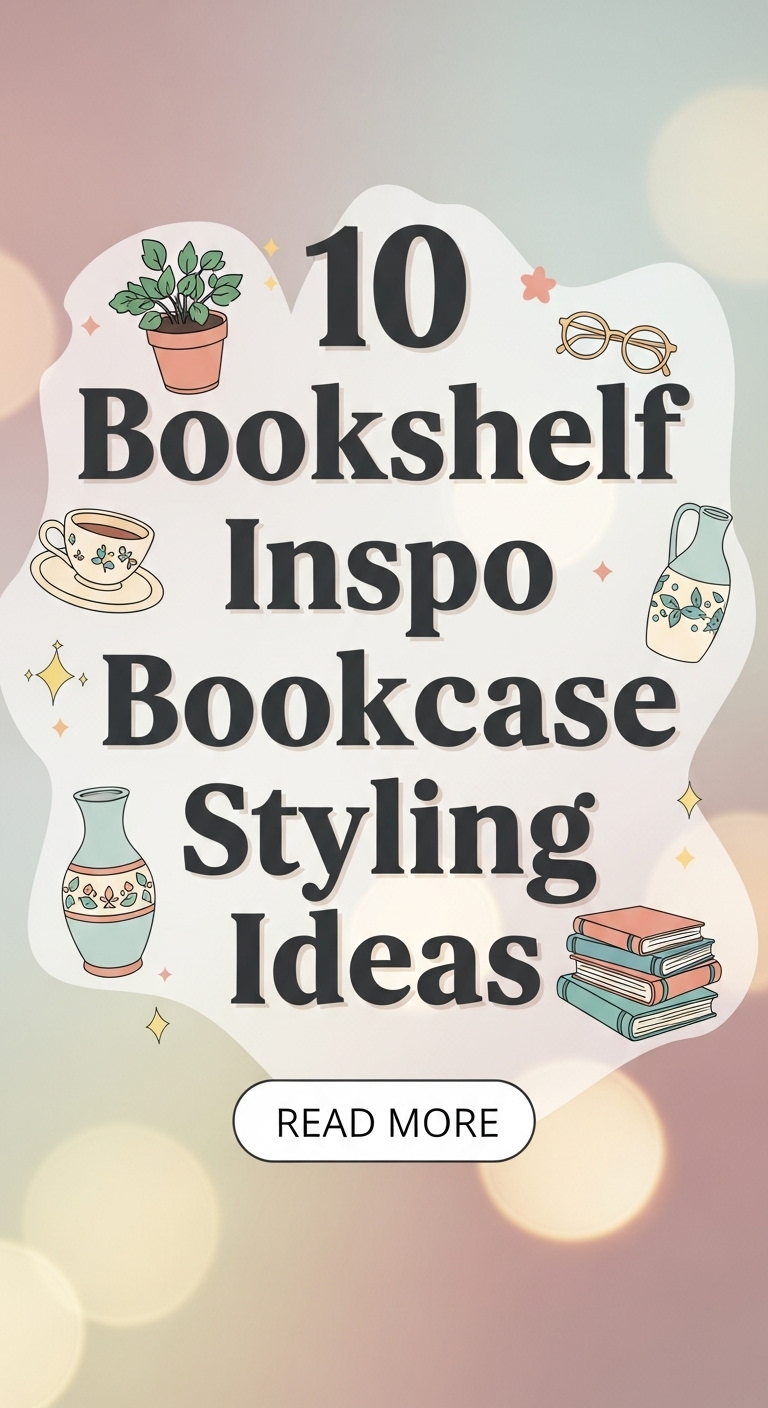 10 Bookshelf Inspo Bookcase Styling Ideas