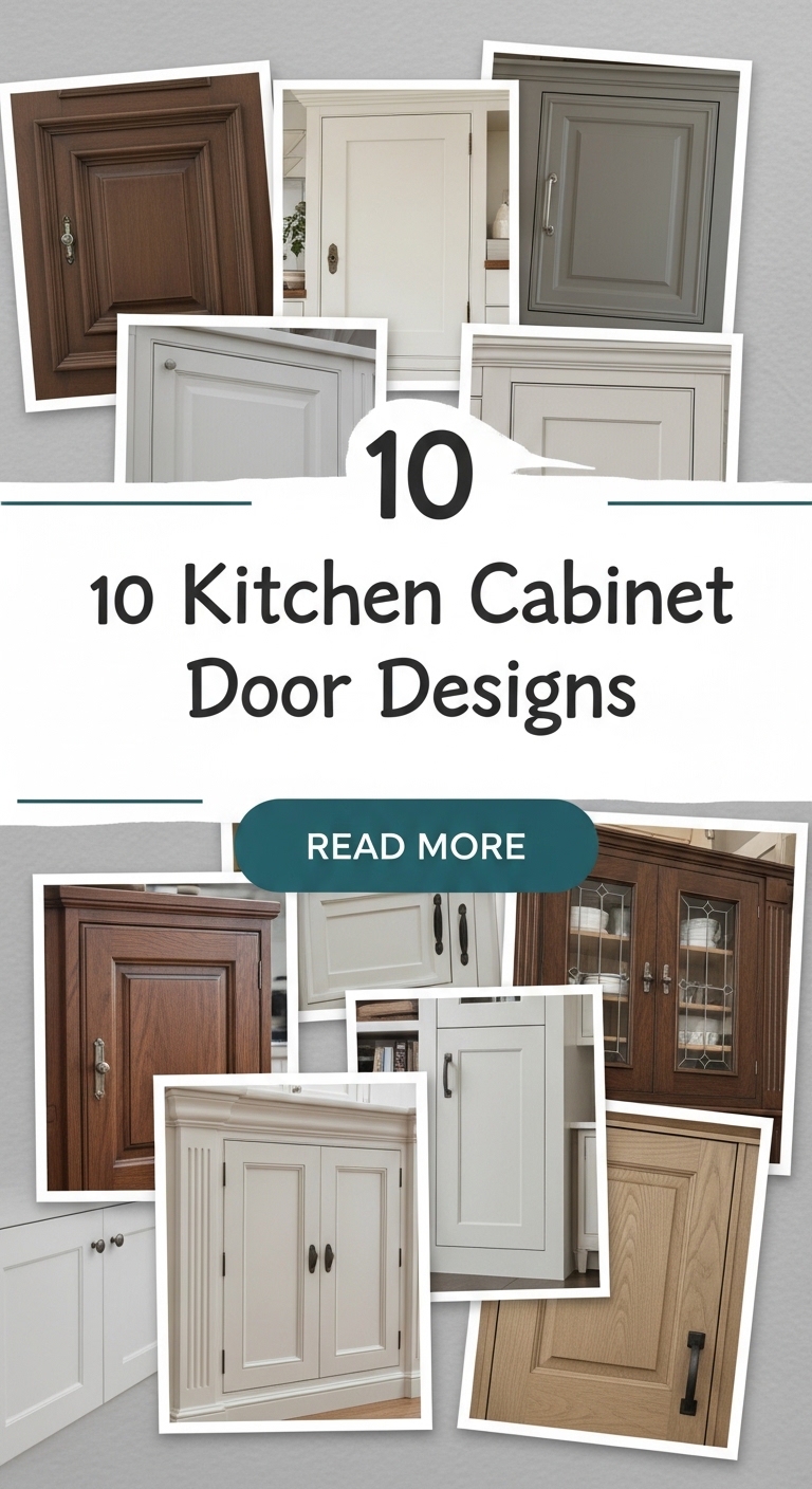 10 Kitchen Cabinet Door Design