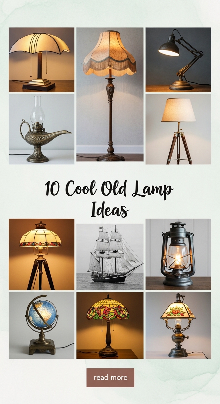 10 Cool Old Lamp Ideas