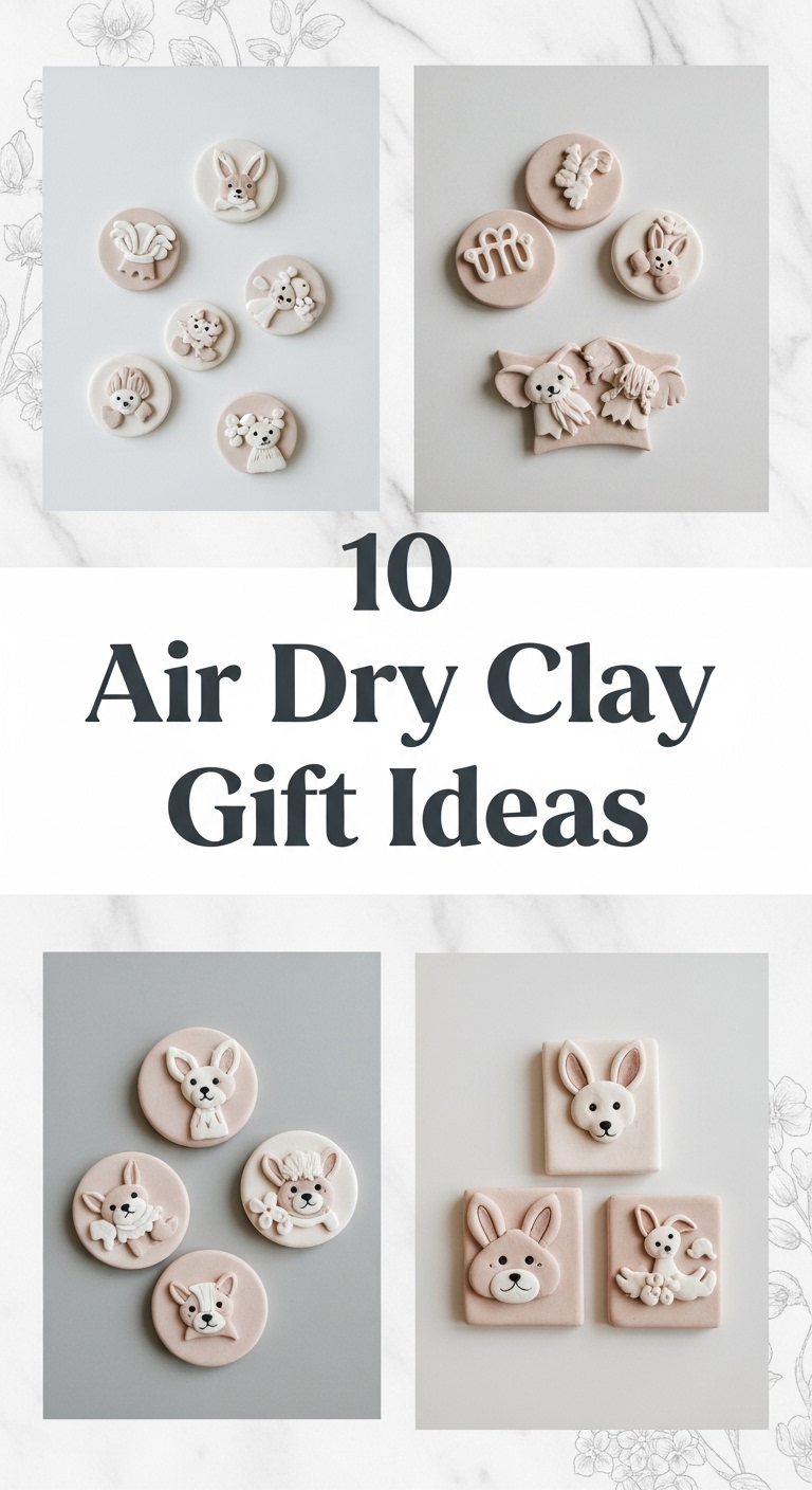 10 Air Dry Clay Gift Ideas