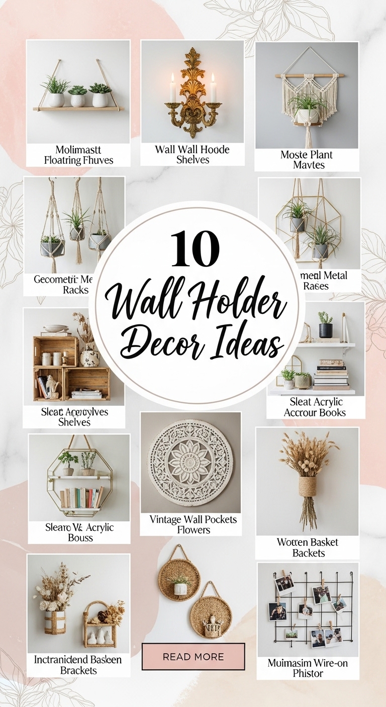 10 Wall Holder Decor Ideas