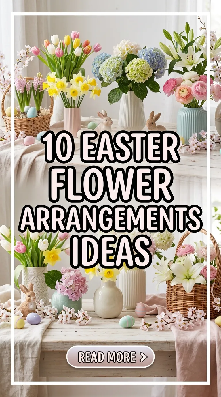 10 Easter Flower Arrangements Ideas