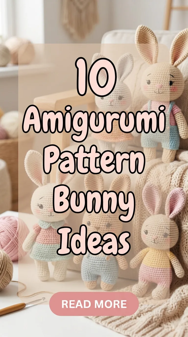10 Amigurumi Pattern Bunny Ideas