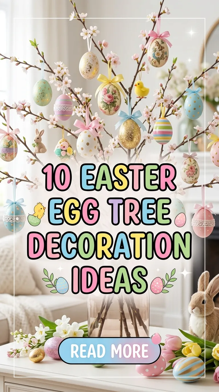 10 Easter Egg Tree Decoration Ideas