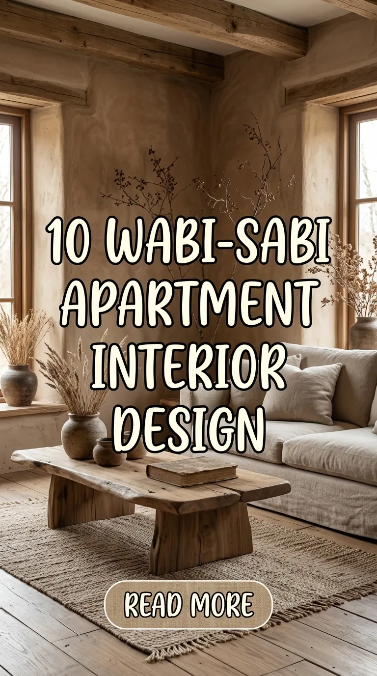 10 Wabi-Sabi Apartment Interior Design