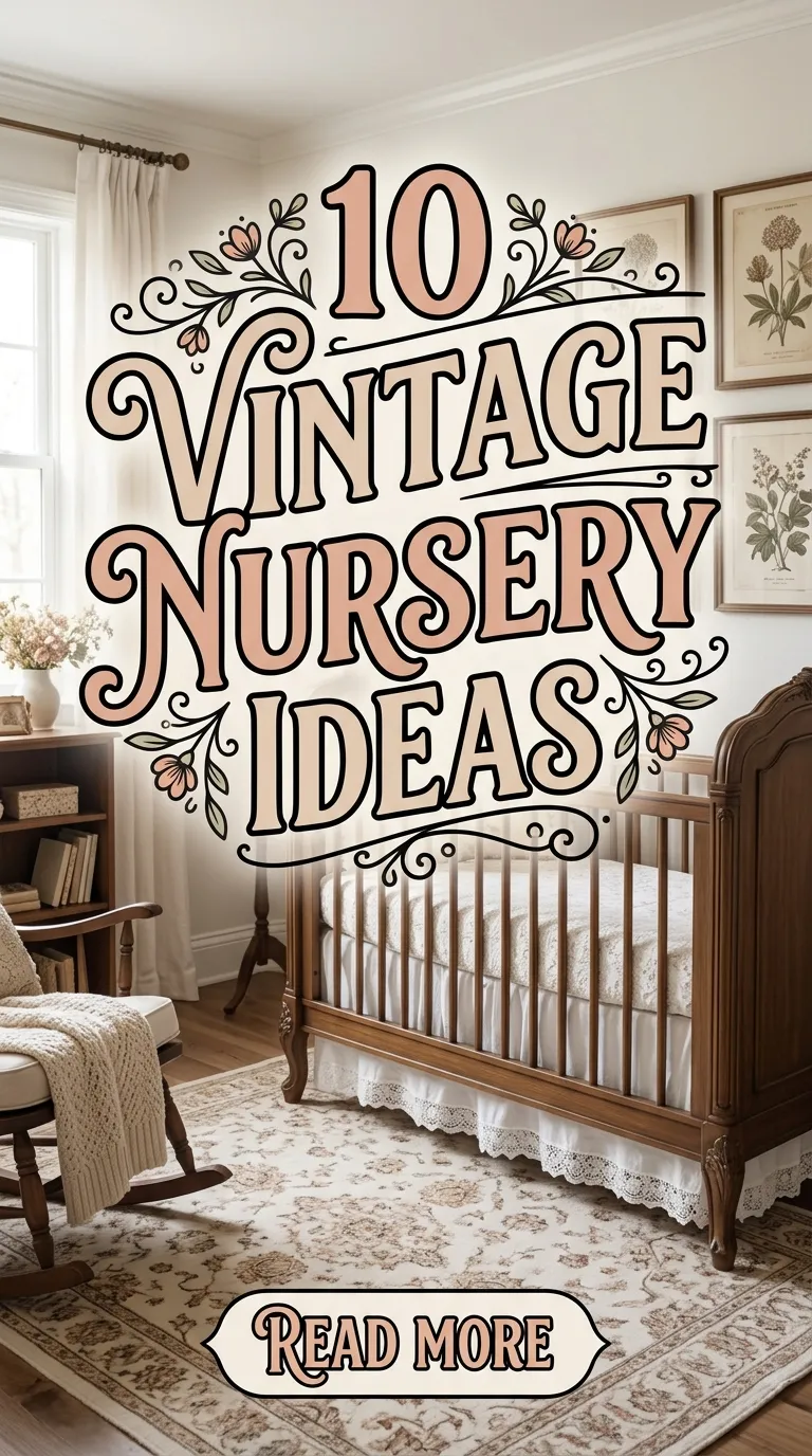 10 Vintage Nursery Ideas