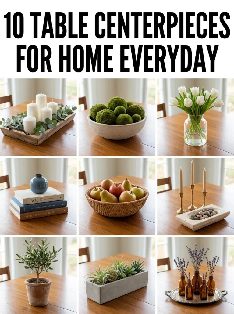 10 Table Centerpieces for Home Everyday