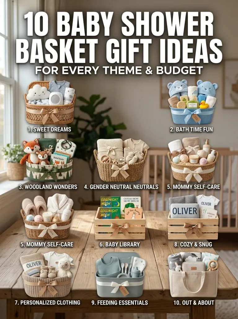 10 Baby Shower Basket Gift Ideas