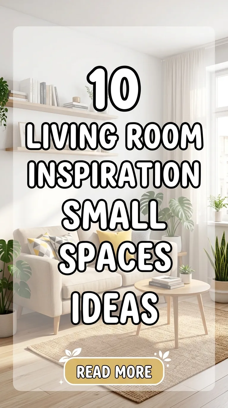 10 Living Room Inspiration Small Spaces Ideas