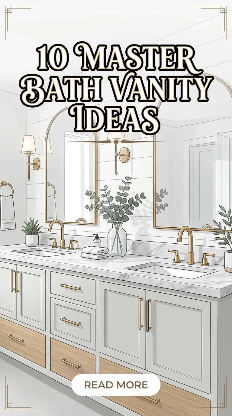 10 Master Bath Vanity Ideas