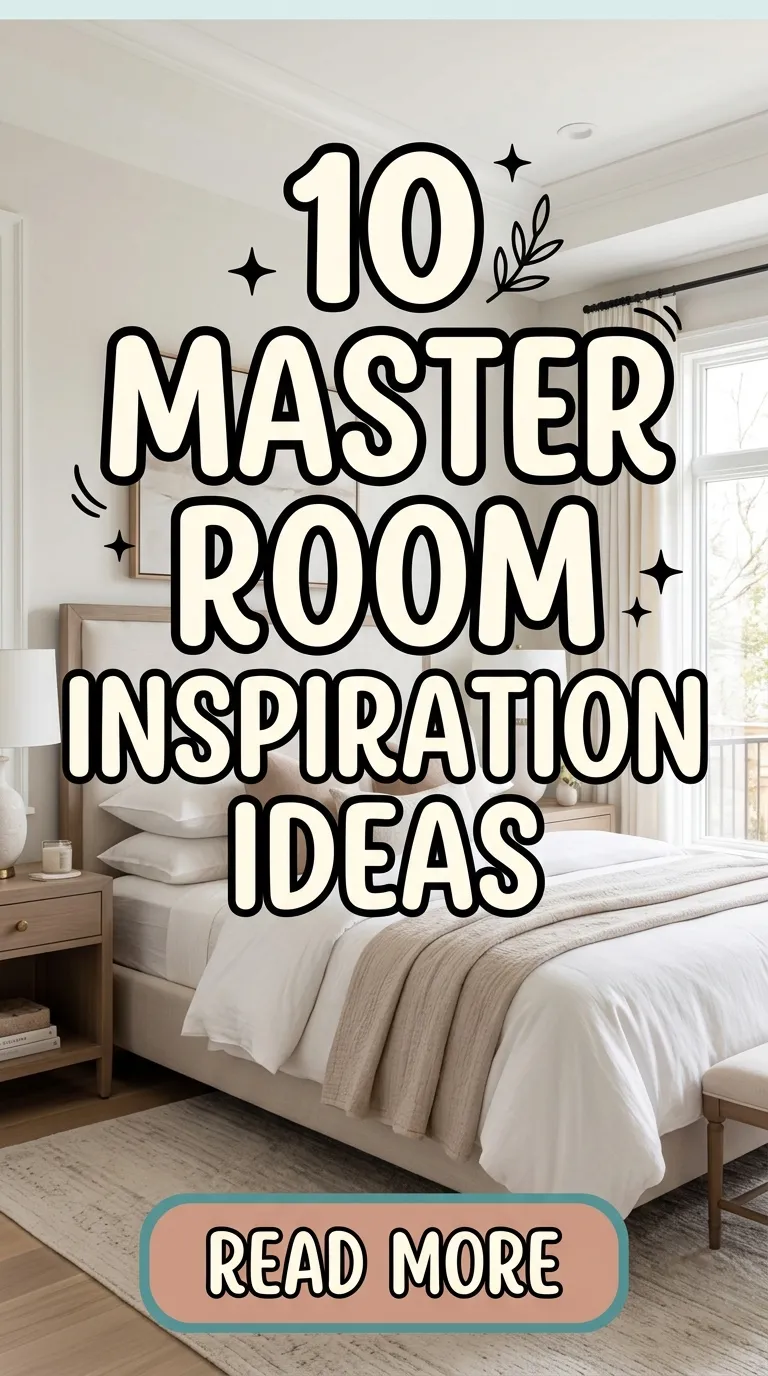 10 Master Room Inspiration Ideas