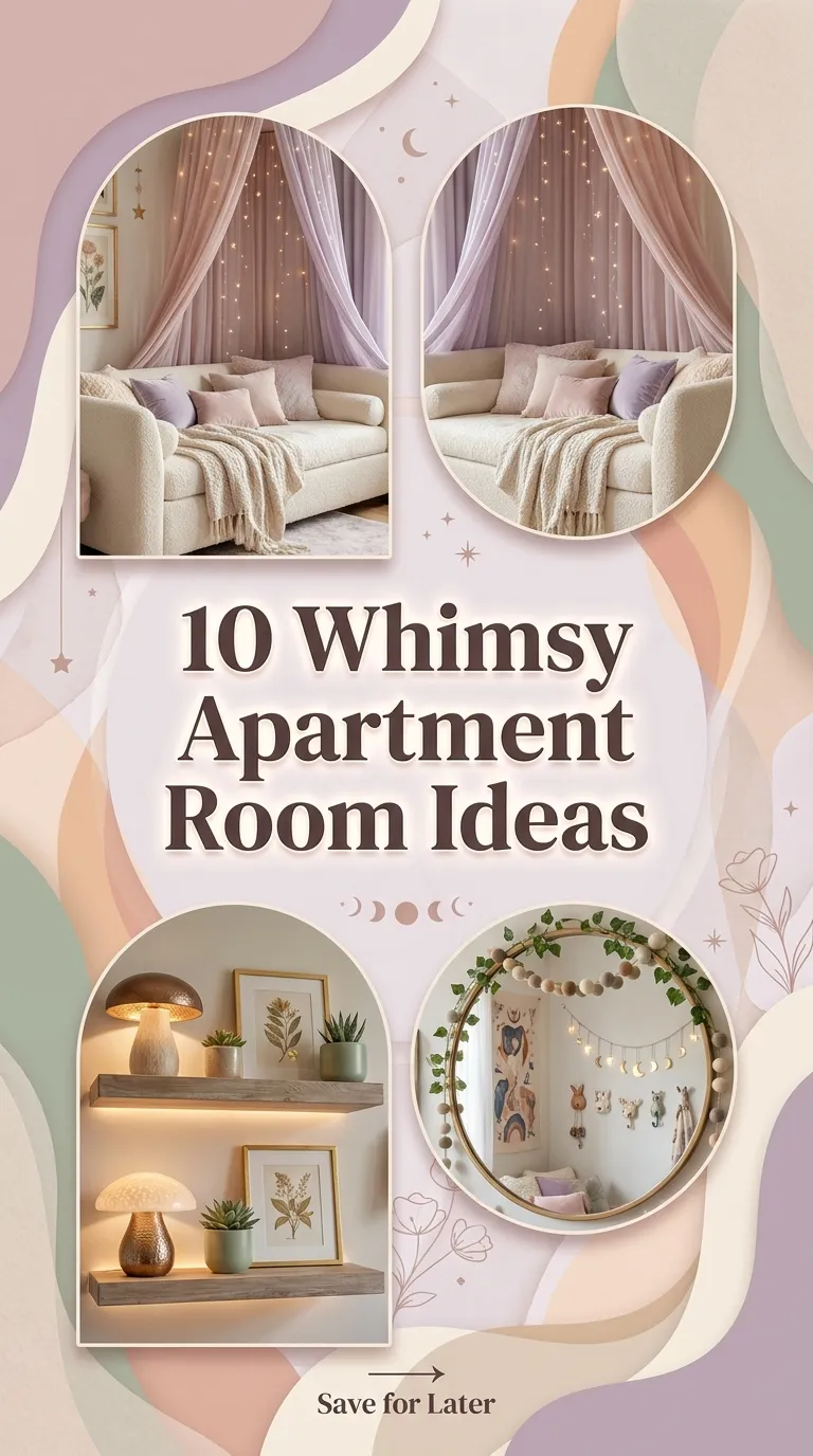 10 Whimsy Apartment Room Ideas