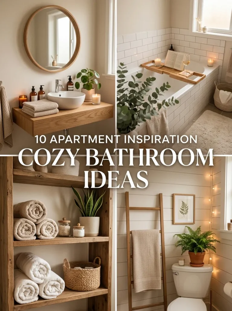 10 Apartment Inspiration Cozy Bathroom Ideas