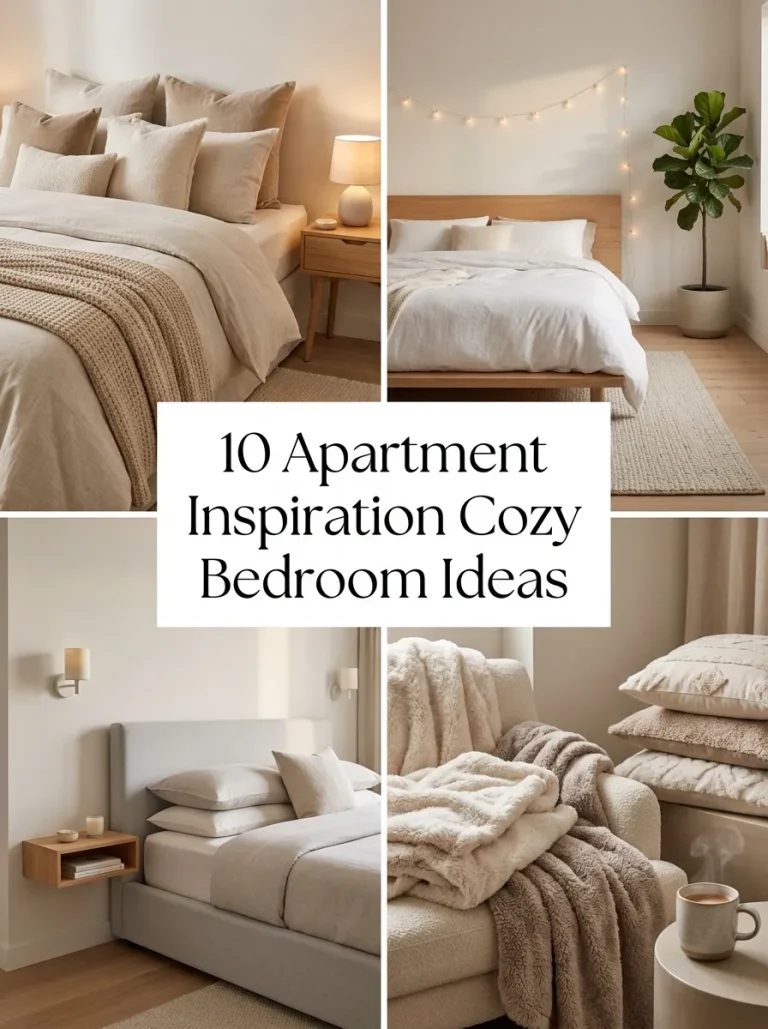 10 Apartment Inspiration Cozy Bedroom Ideas