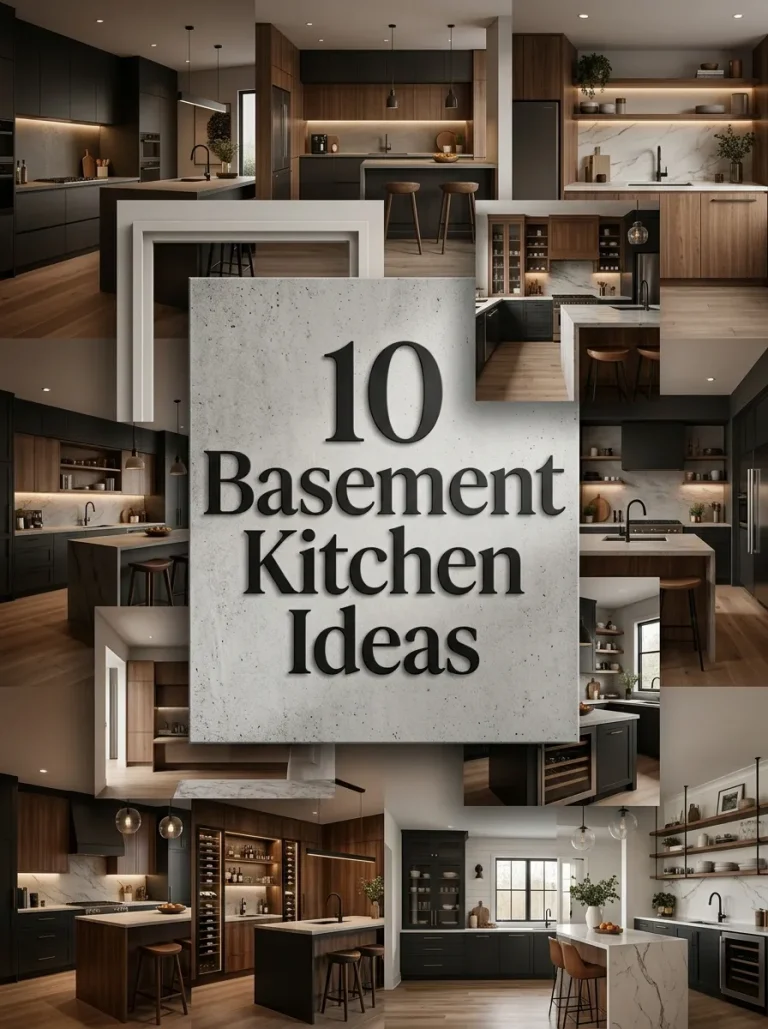 10 Basement Kitchen Ideas