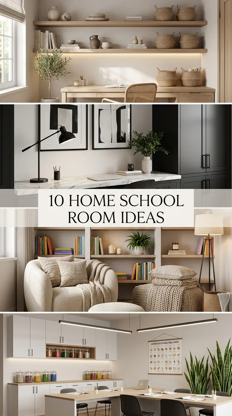10 Home School Room Ideas