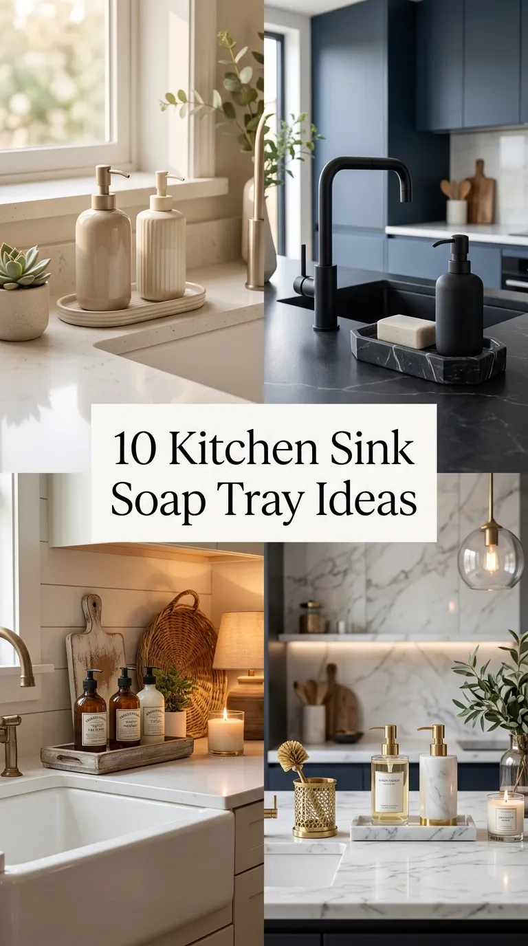 10 Kitchen Sink Soap Tray Ideas