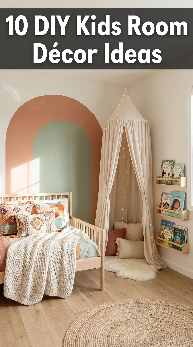 10 DIY Kids Room Décor Ideas