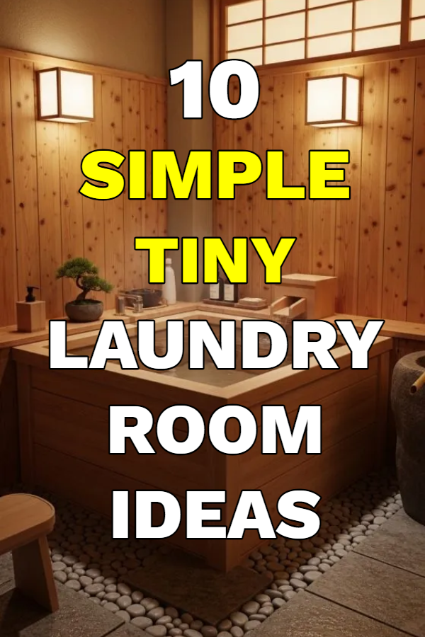 10 Tiny Laundry Room Ideas