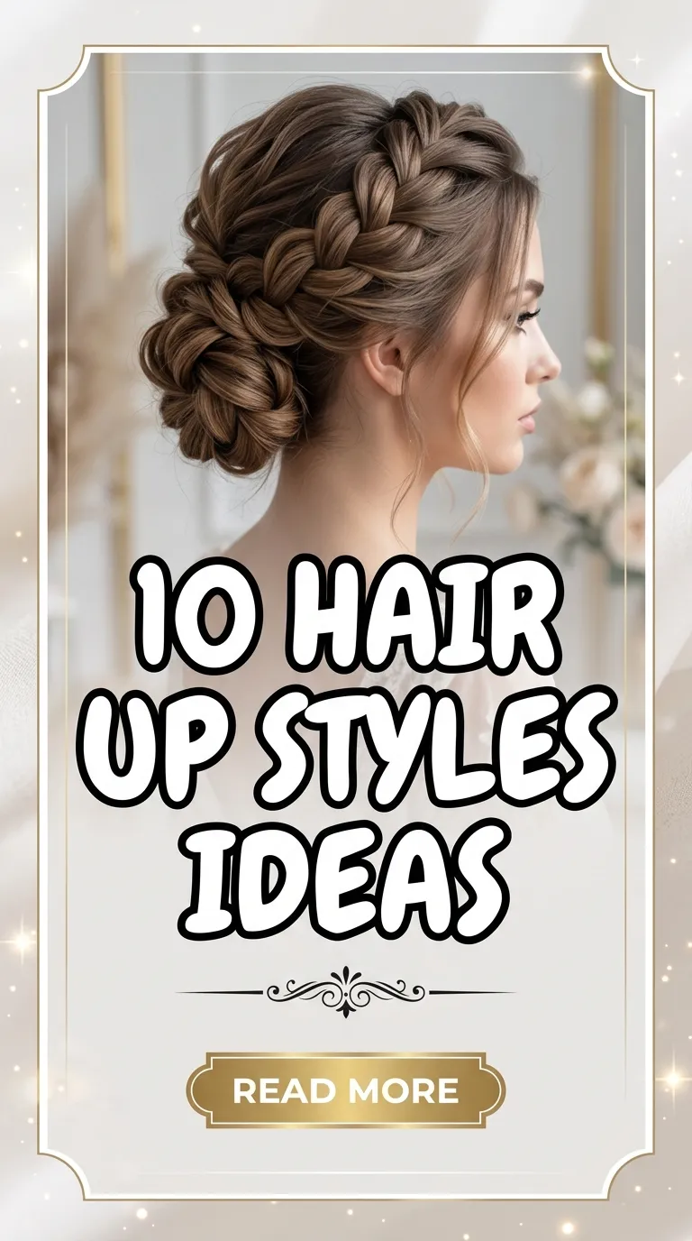 10 Hair Up Styles Ideas
