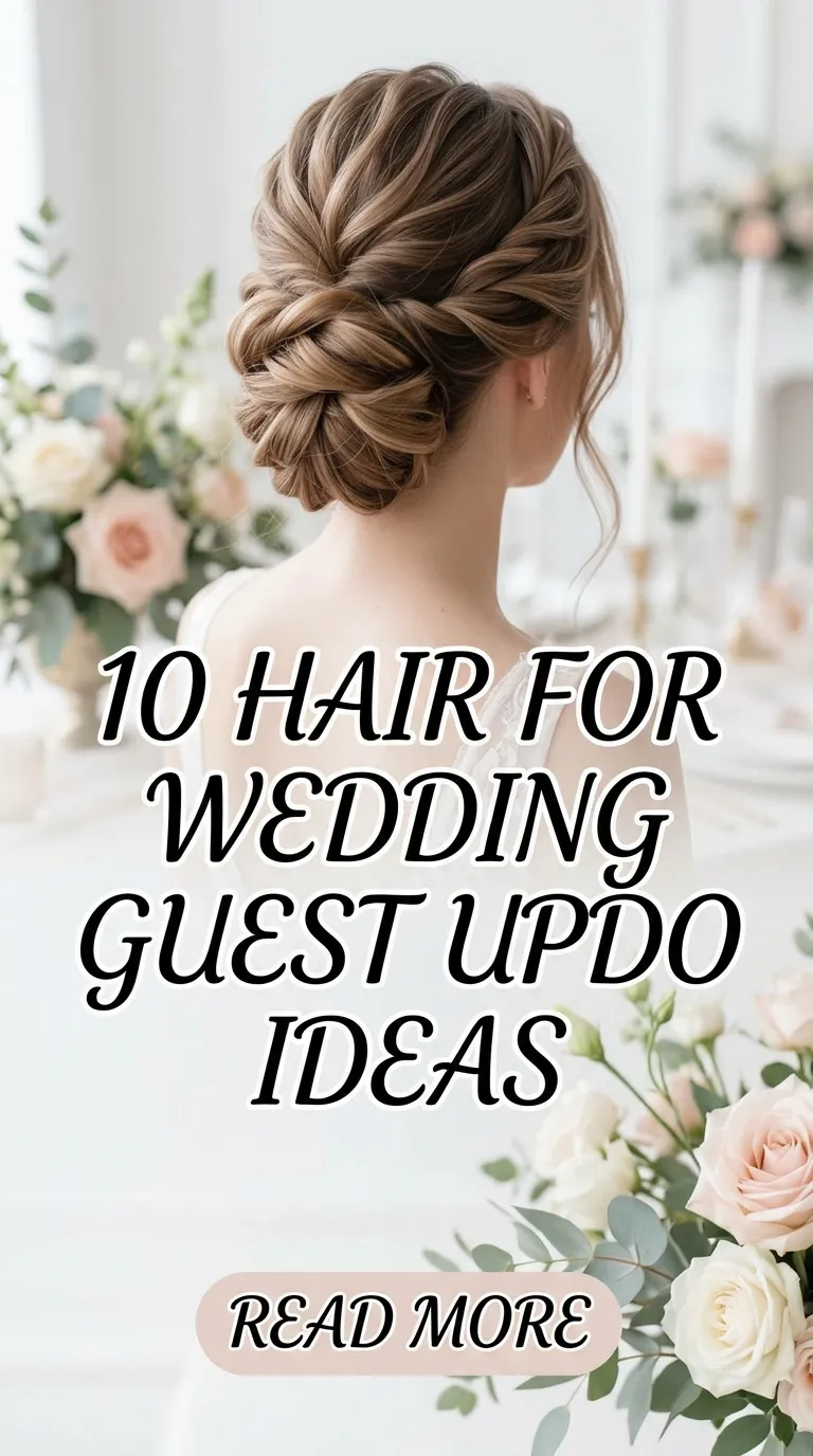 10 Hair For Wedding Guest Updo Ideas